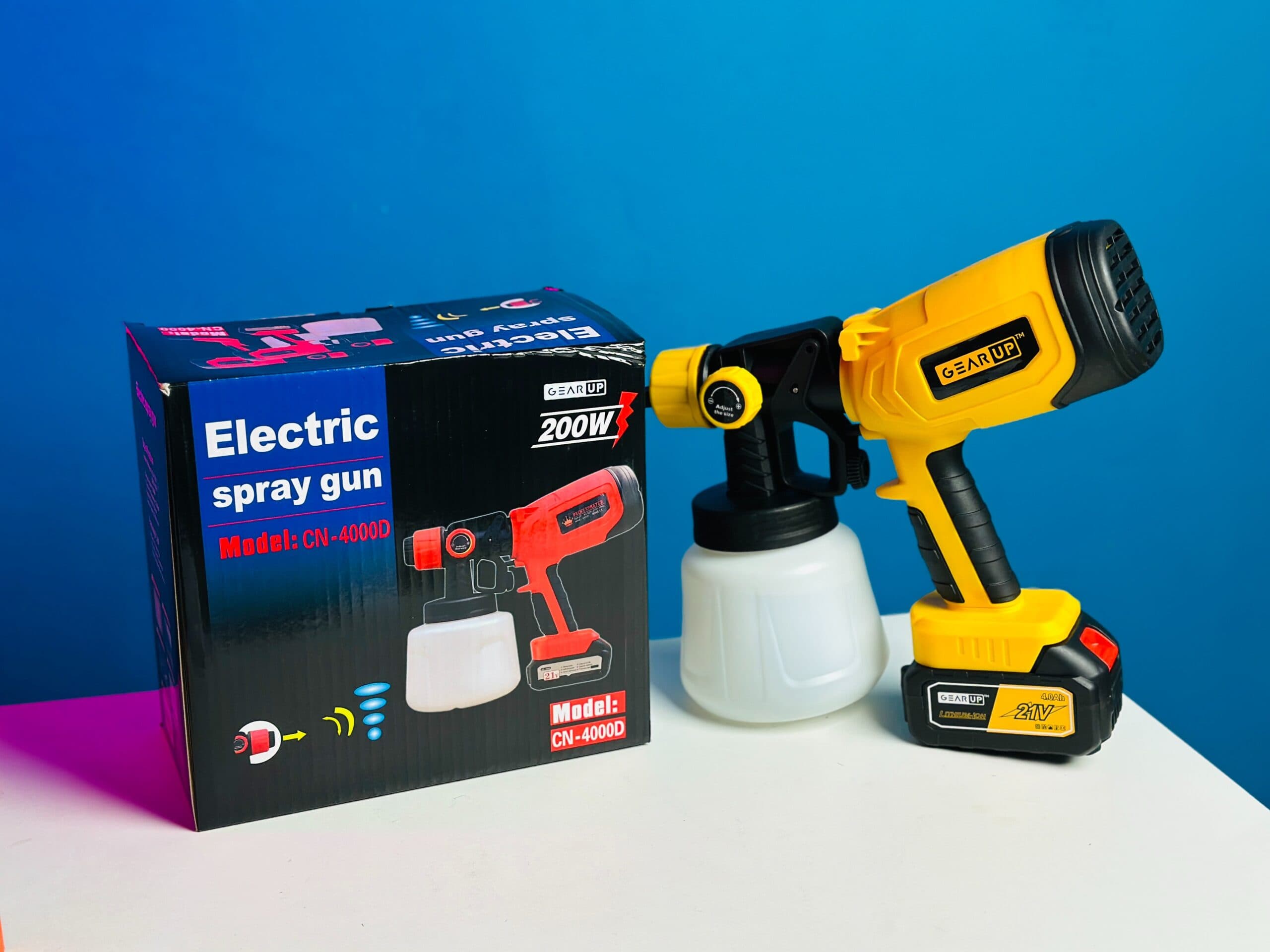 GearUP Rechargeable Cordless Paint Spray Machine — thumbnail 2